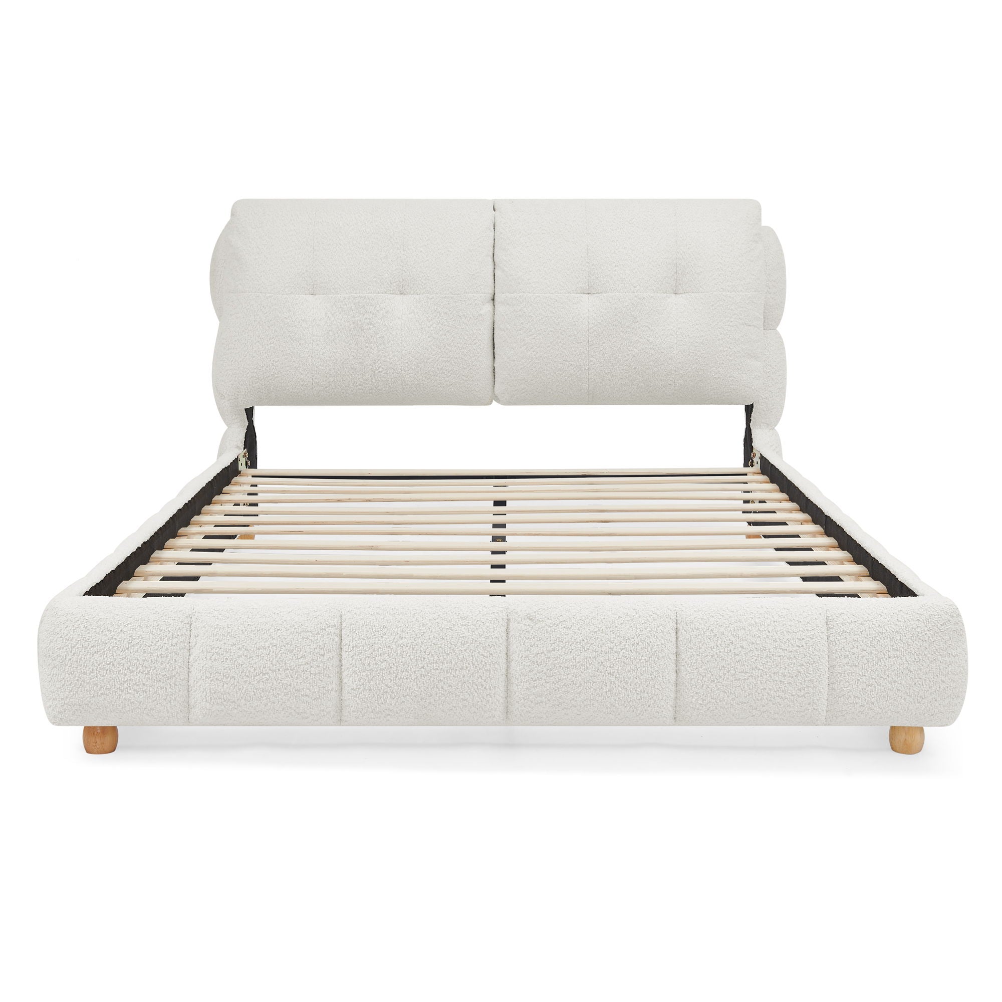 Platform Bed & Upholstered Frame - HearthHub