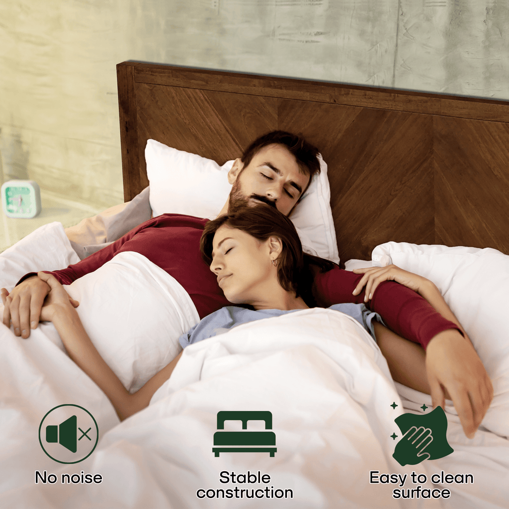 Alander Solid Wood Bed Frame - HearthHub