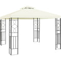 2 Tiers 10 x 10 Feet Patio Gazebo Canopy Tent - HearthHub