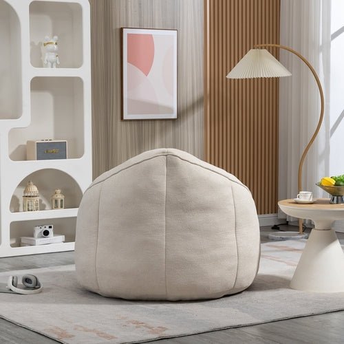 LuneluX_Home – CloudSoft Bean Bag Chair with Footrest - HearthHub