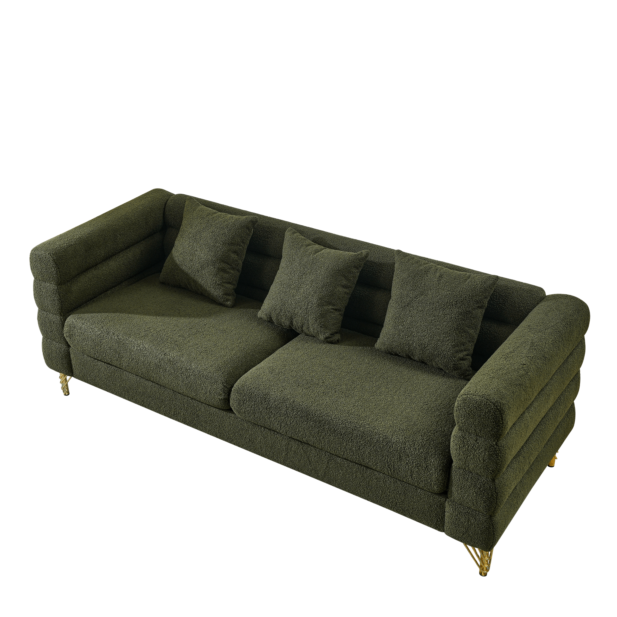 Green Teddy Sofa - HearthHub