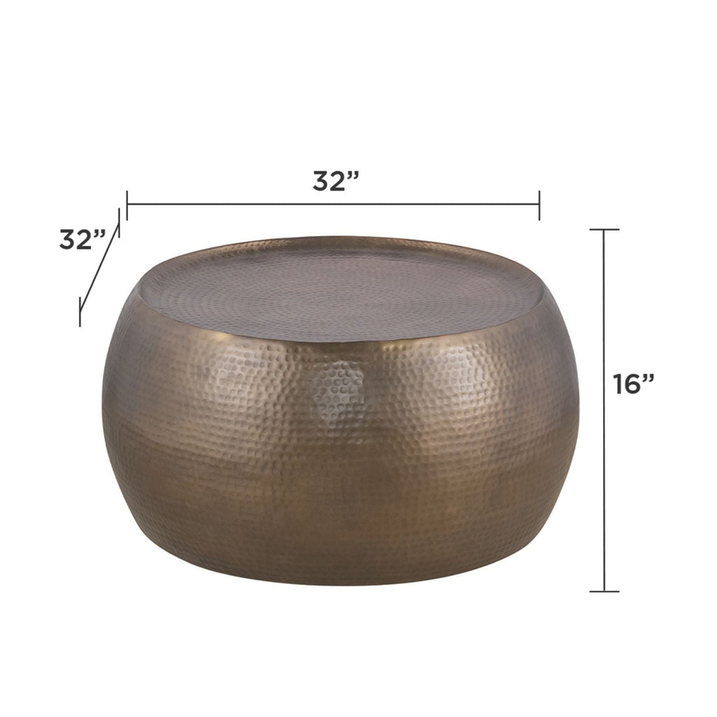 Ct501 - Modern Contemporary Round Coffee Table - HearthHub