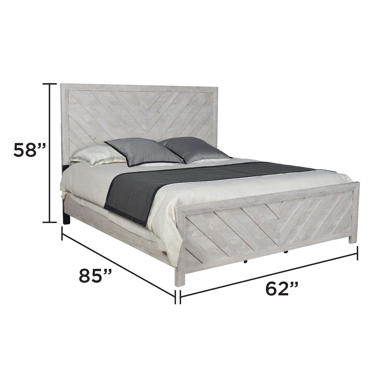 Denver - Modern Bed - HearthHub