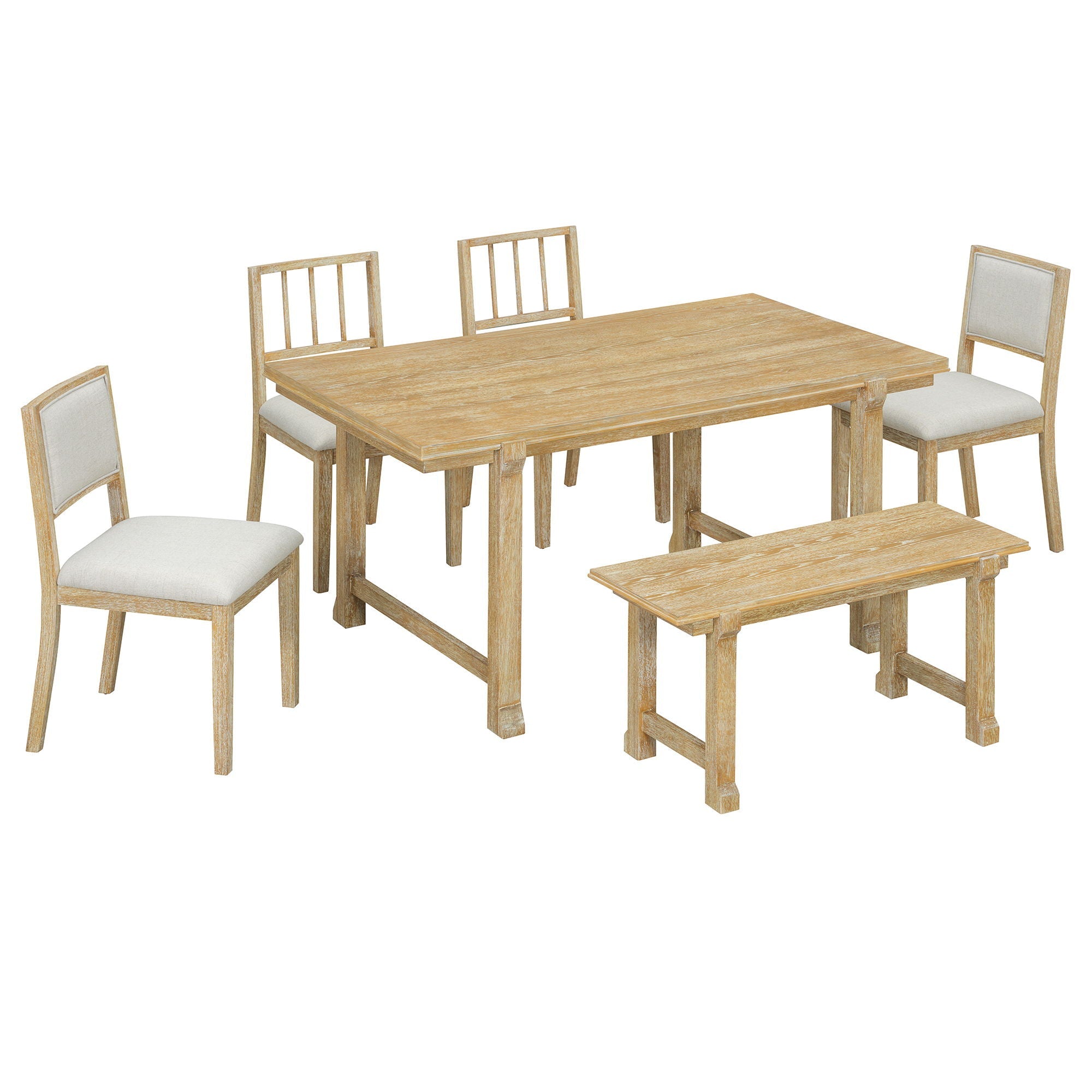 6 Piece Kitchen & Dining Room Furniture - HearthHub