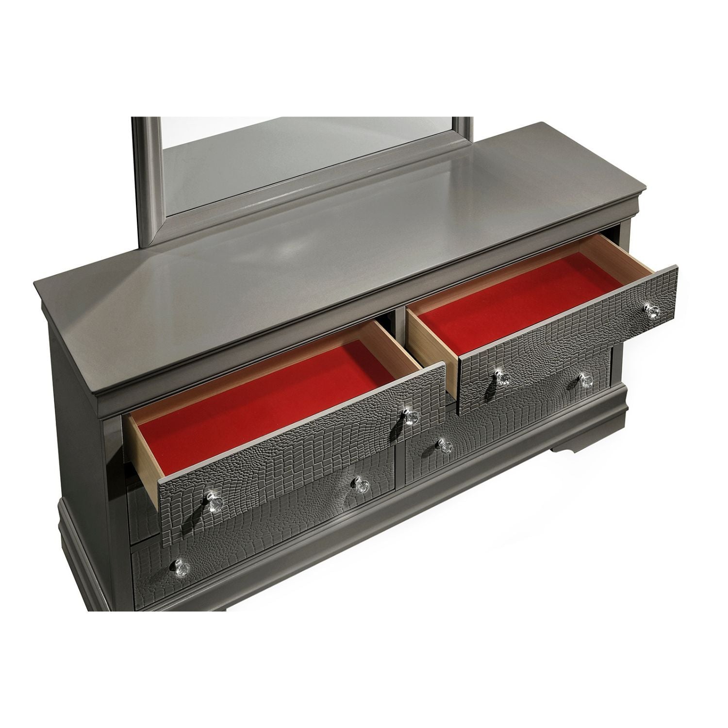 Blaze - Modern 6 Drawer Dresser - HearthHub