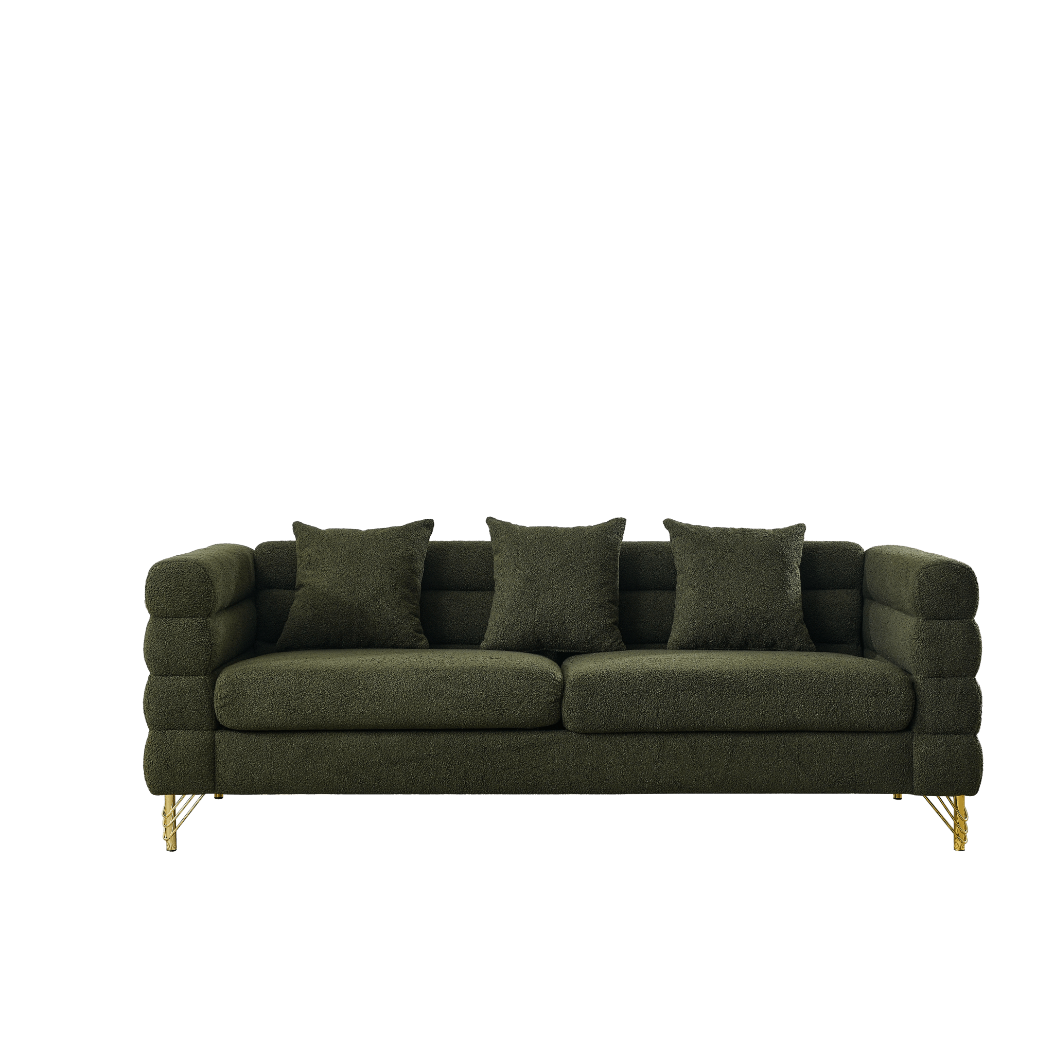 Green Teddy Sofa - HearthHub