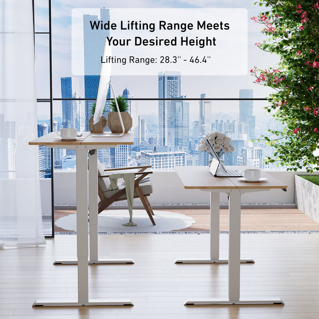DeerRun®Electric Standing Desk, 39 x 23 Inches Height Adjustable - HearthHub