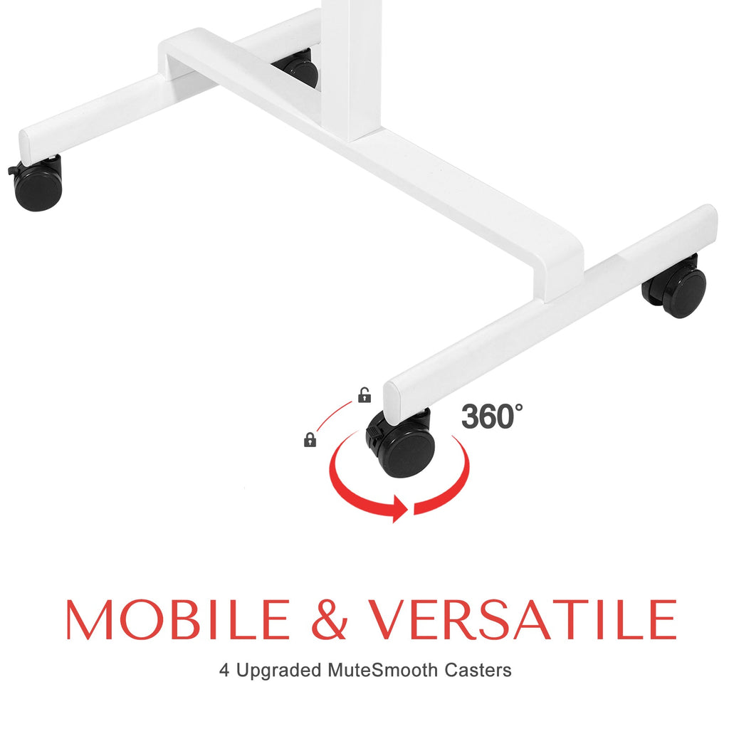 Rolling Adjustable Standing Desk - HearthHub