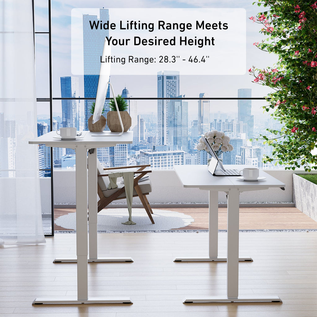 DeerRun®Electric Standing Desk, 39 x 23 Inches Height Adjustable - HearthHub