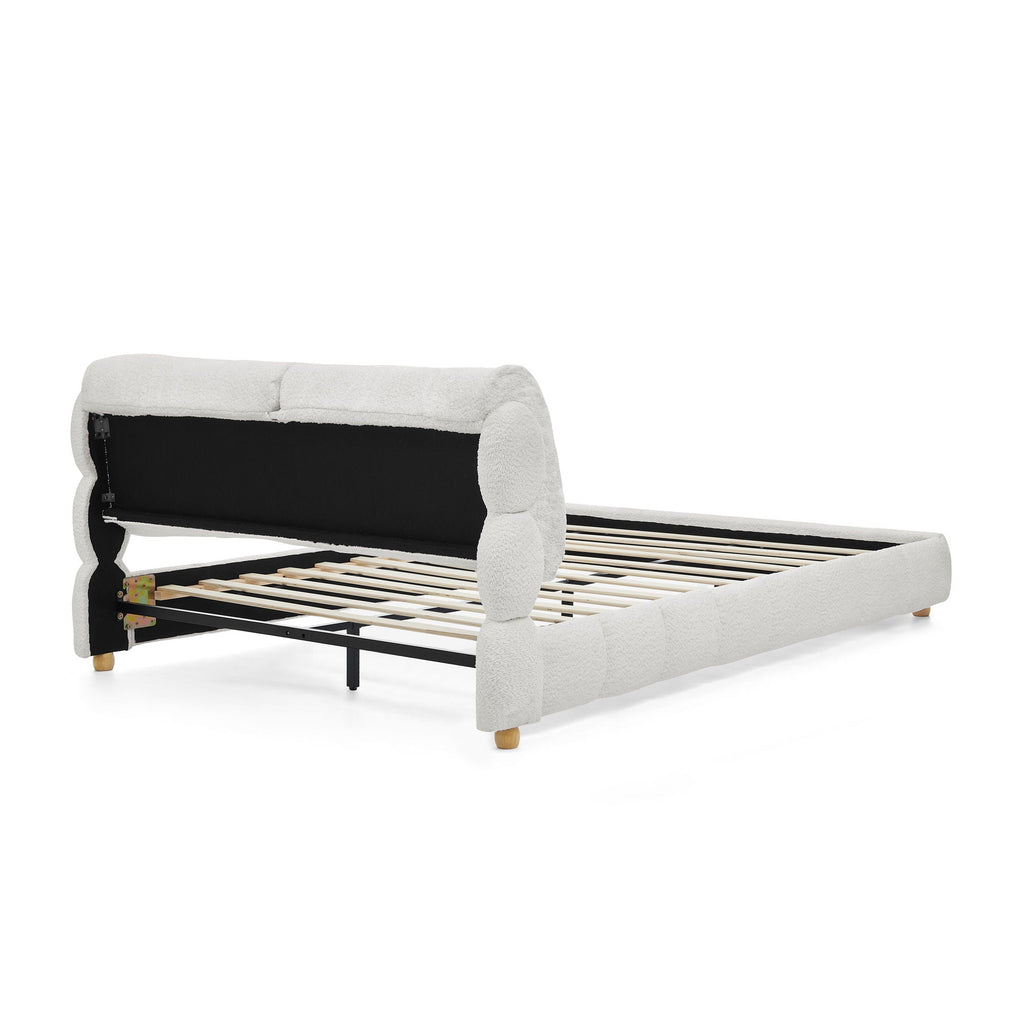 Platform Bed & Upholstered Frame - HearthHub