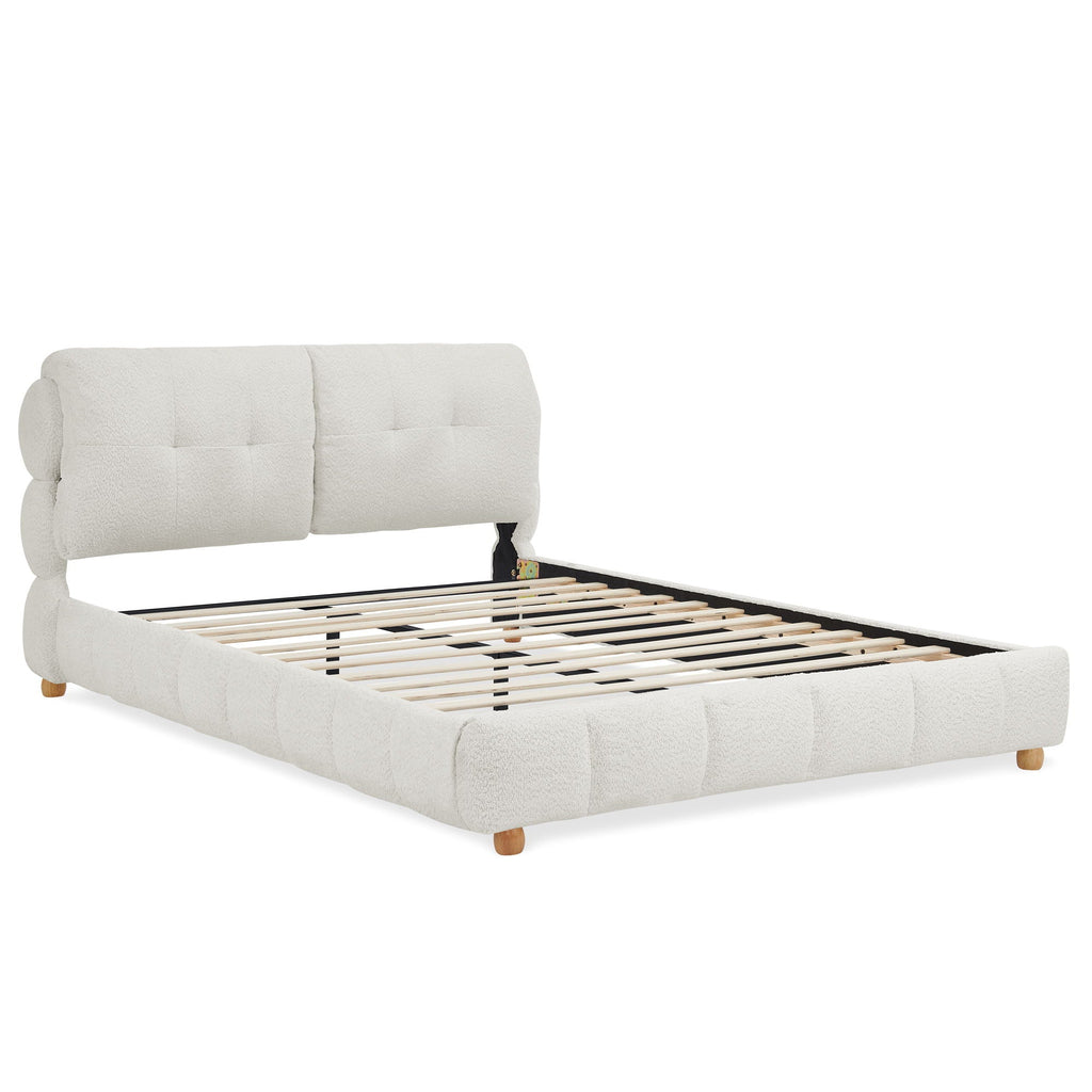Platform Bed & Upholstered Frame - HearthHub