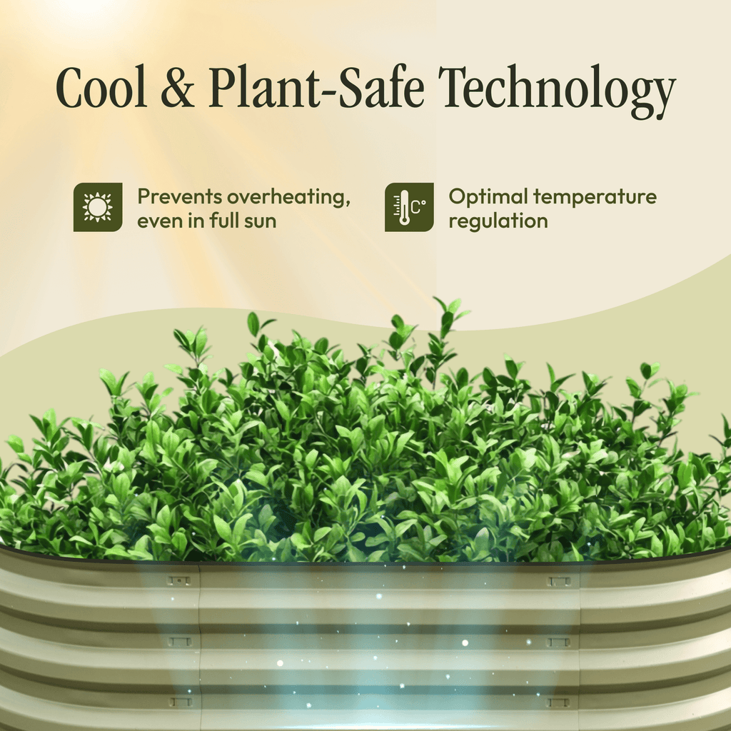 Gro - Rite "No Tools Needed" Premium Metal Raised Garden Bed Kit - HearthHub