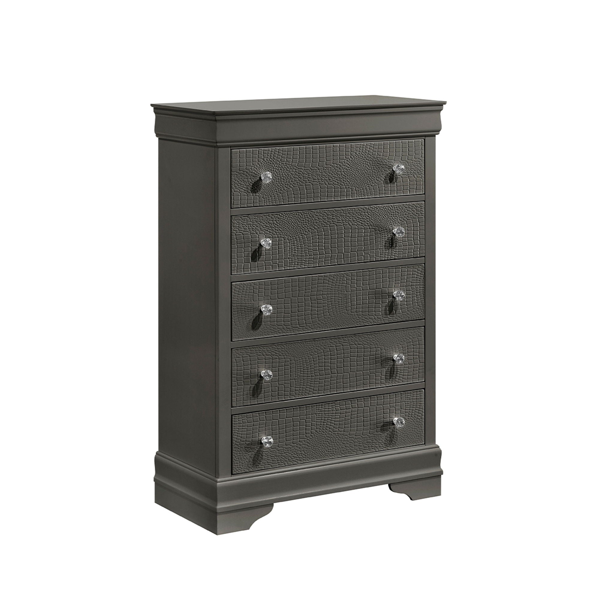 Blaze - Modern 5 Drawer Chest - HearthHub