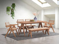 Valentina - 6 Pieces Patio Furniture Set - Rattan / Natural - HearthHub