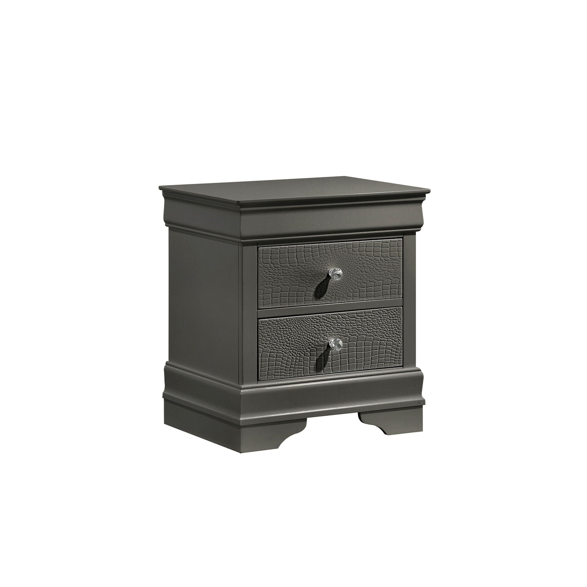Blaze - 2 Drawer Nightstand - HearthHub