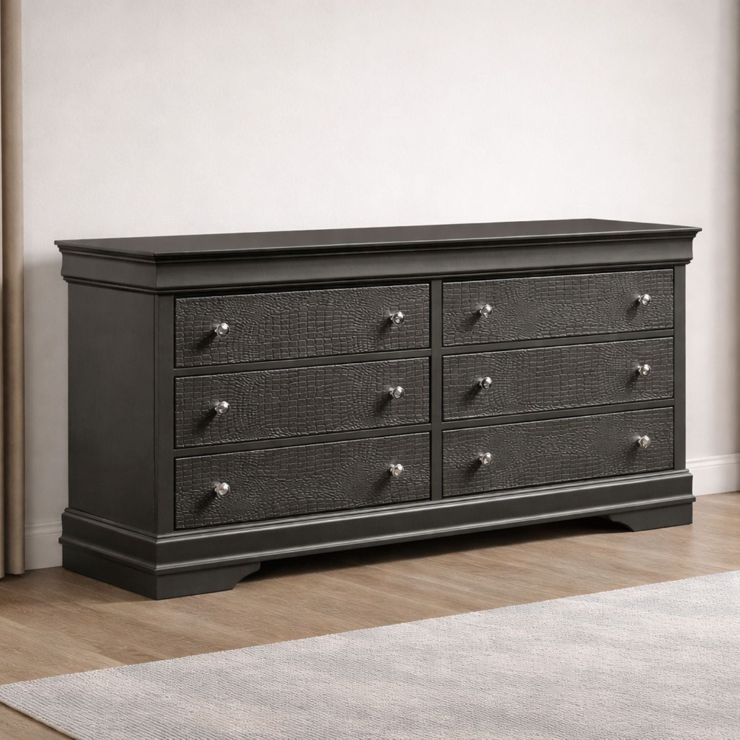 Blaze - Modern 6 Drawer Dresser - HearthHub