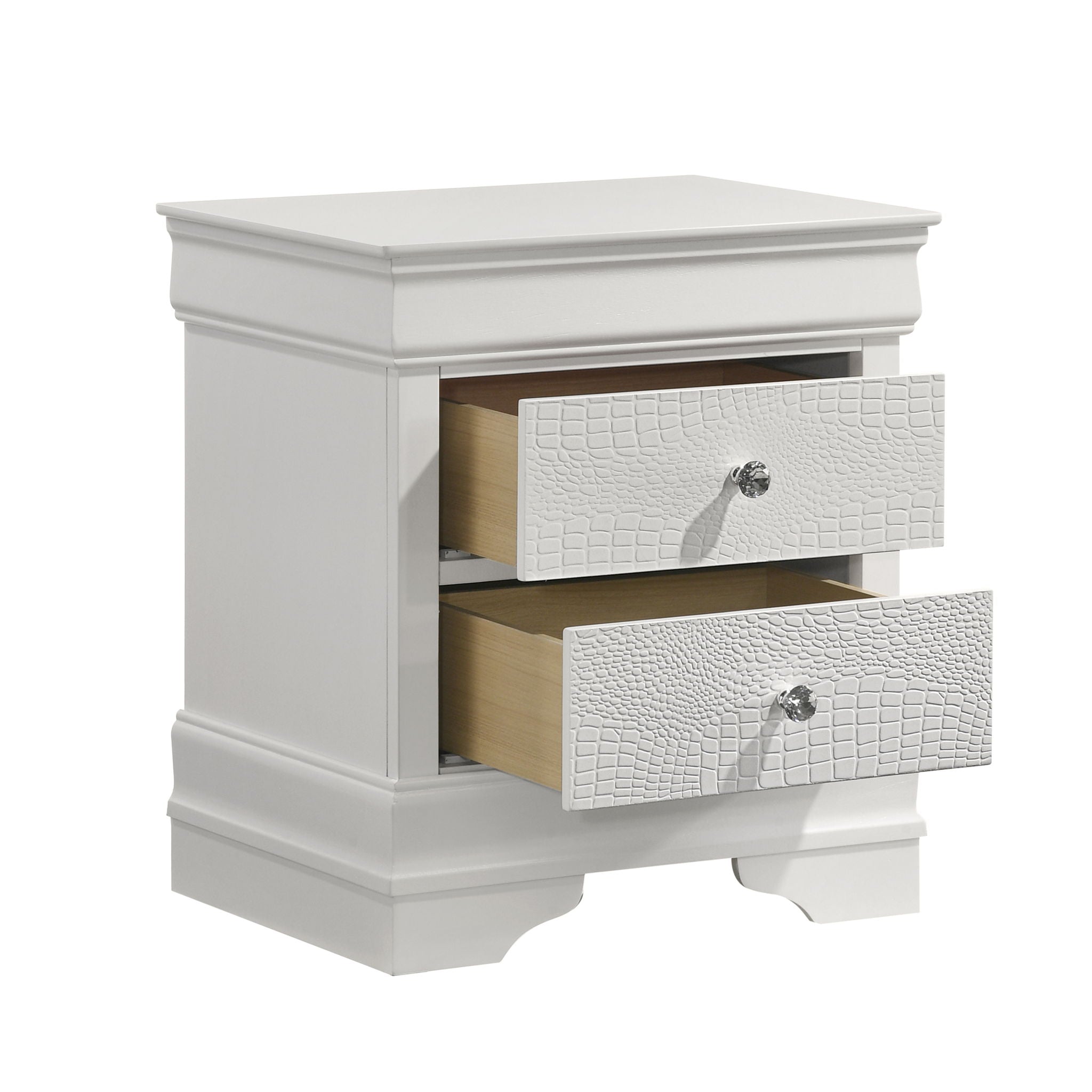 Blaze - 2 Drawer Nightstand - HearthHub