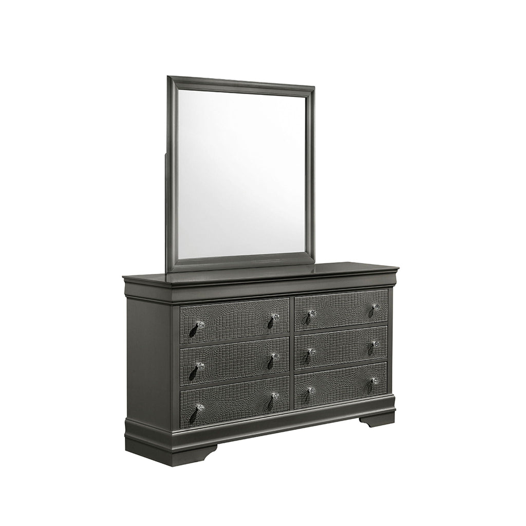 Blaze - Modern 6 Drawer Dresser - HearthHub