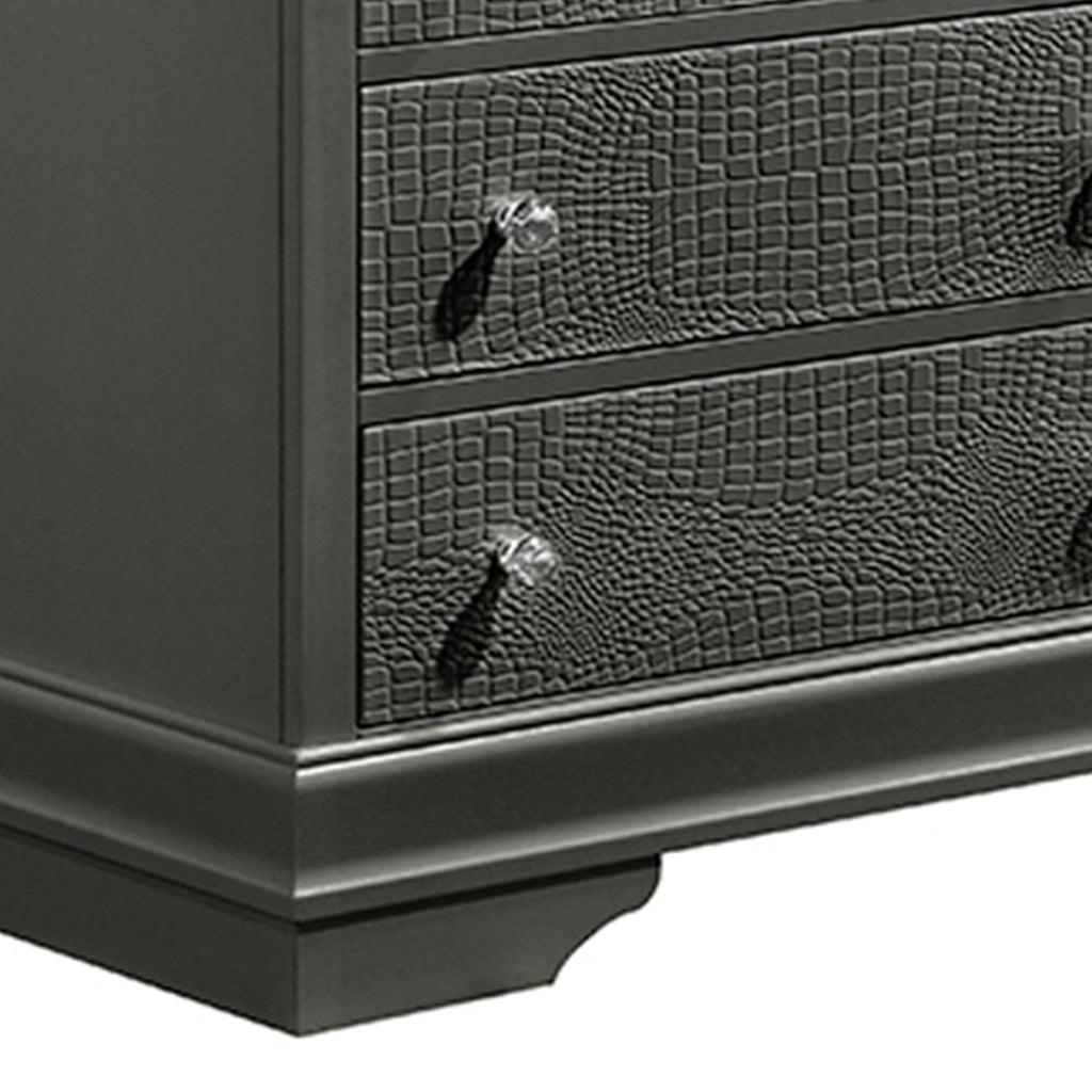 Blaze - Modern 5 Drawer Chest - HearthHub
