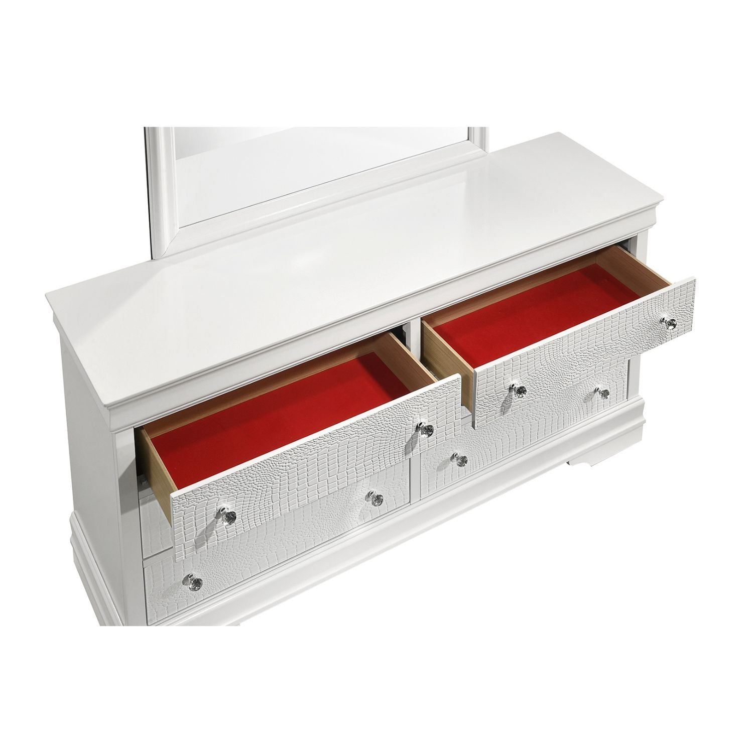 Blaze - Modern 6 Drawer Dresser - HearthHub