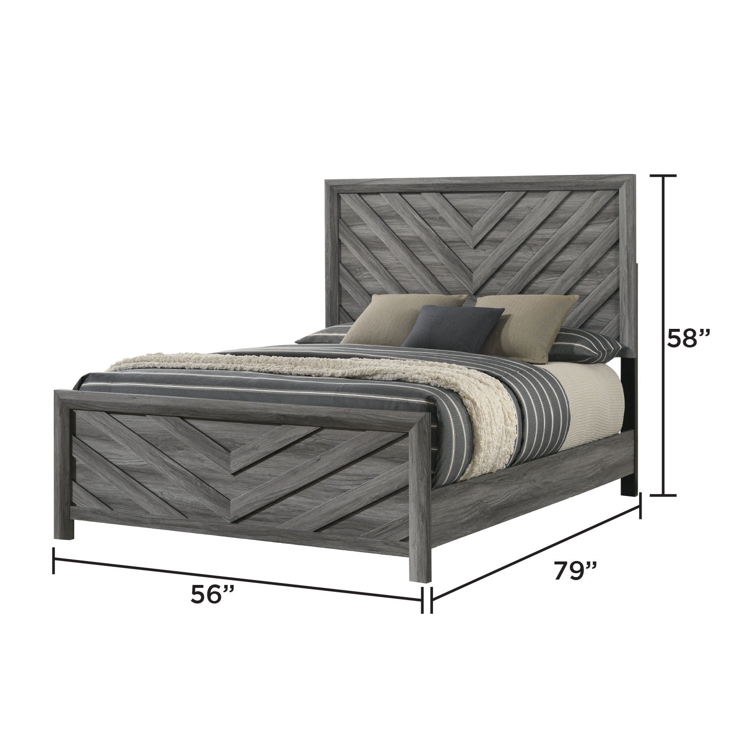 Denver - Modern Bed - HearthHub