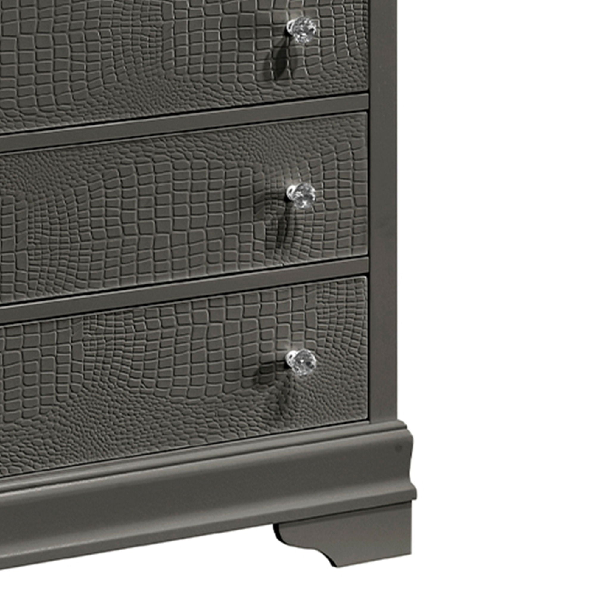 Blaze - Modern 5 Drawer Chest - HearthHub