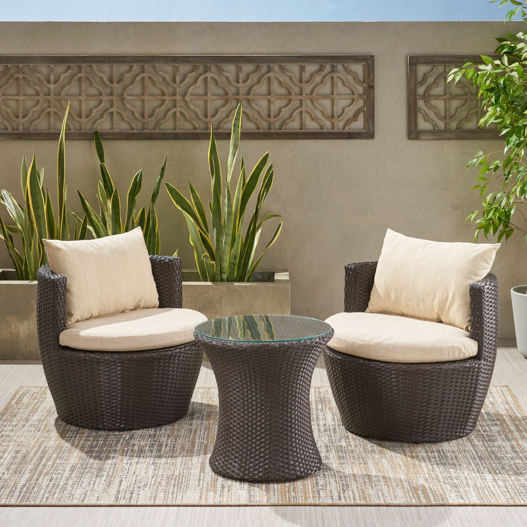 Kono - Chat Set Outdoor Furniture - HearthHub
