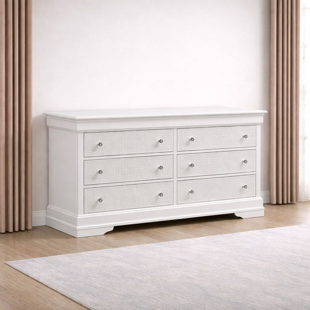 Blaze - Modern 6 Drawer Dresser - HearthHub
