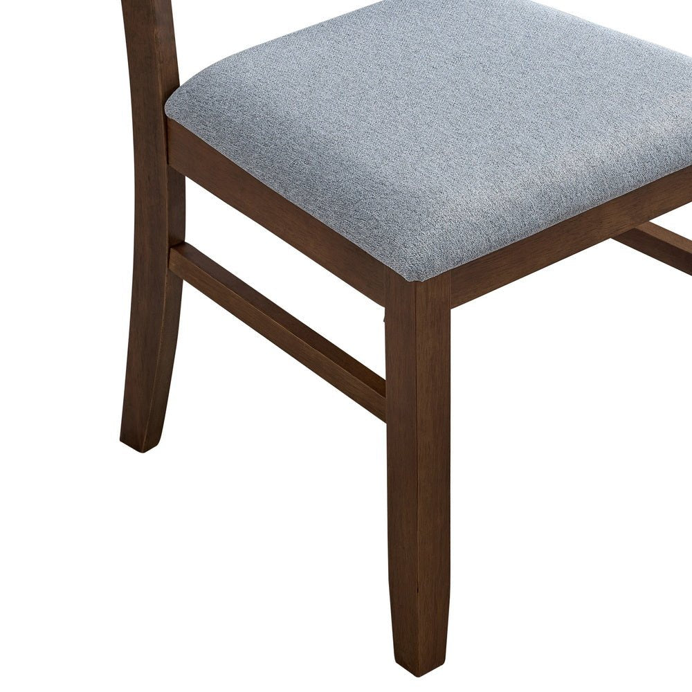 ACTU Farmhouse Dining Table Set with Upholstered Chairs for 4–6 - HearthHub
