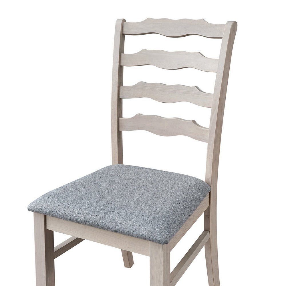 ACTU Farmhouse Dining Table Set with Upholstered Chairs for 4–6 - HearthHub