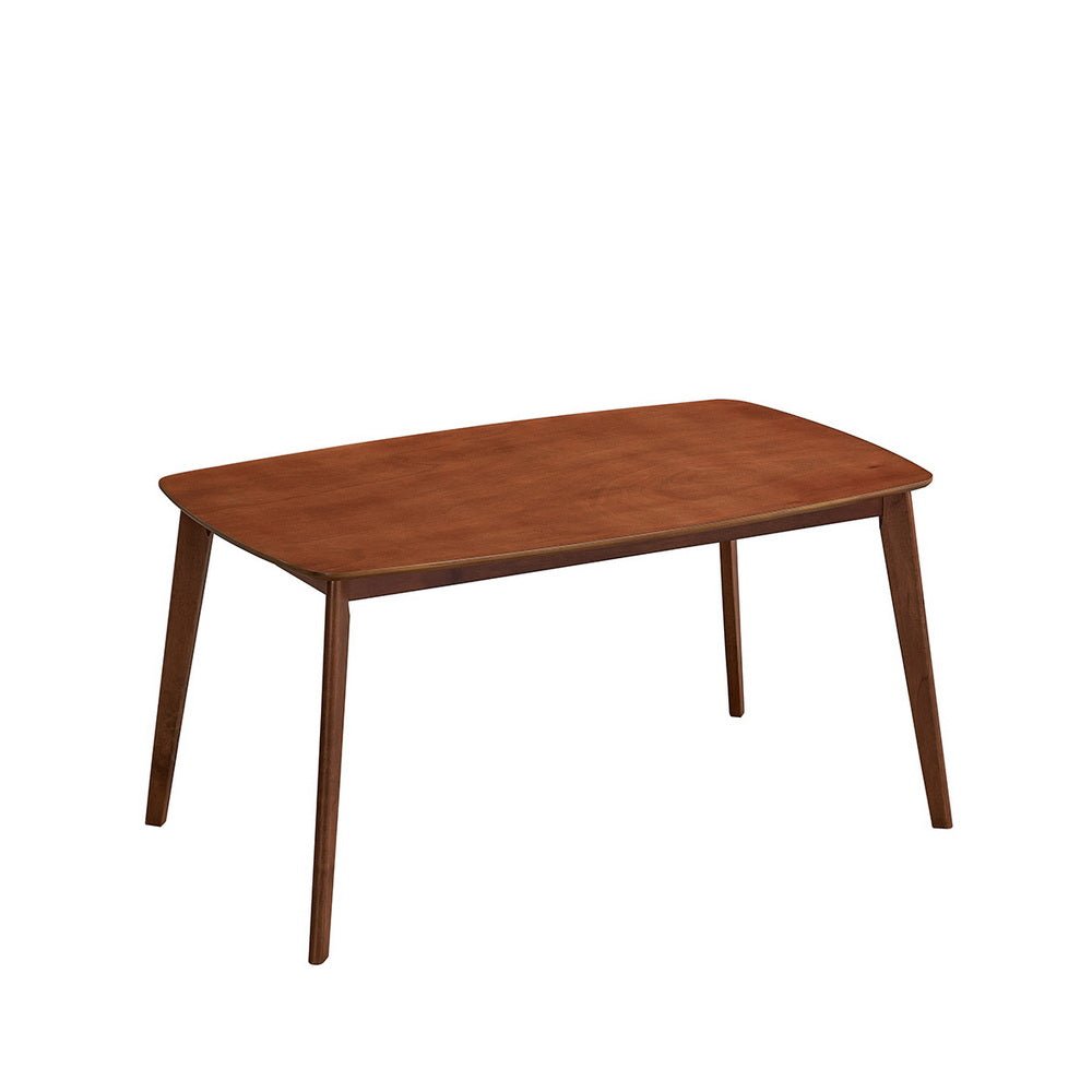 ACTU Scandinavian Dining Table Set with Upholstered Chairs for Small Spaces (Seats 4–6) - HearthHub