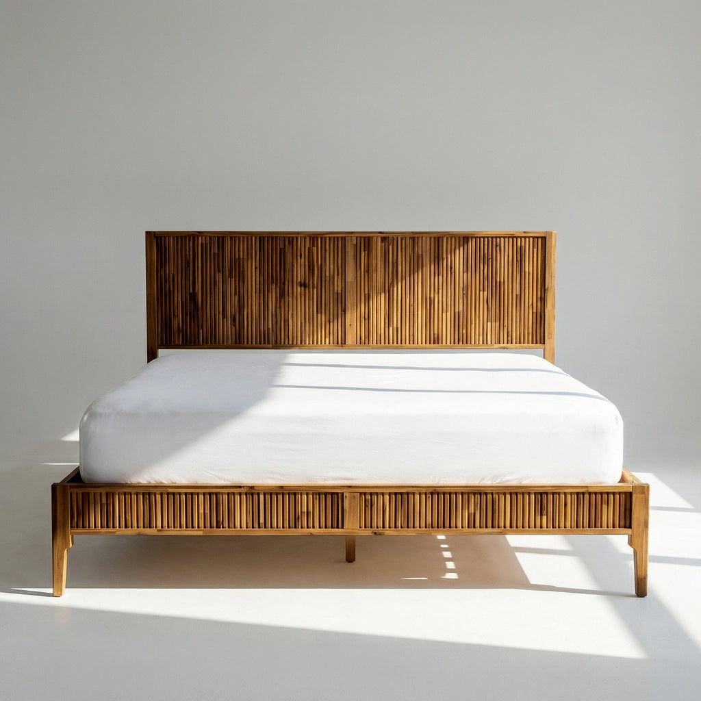 Bosk Solid Wood Bed Frame - HearthHub