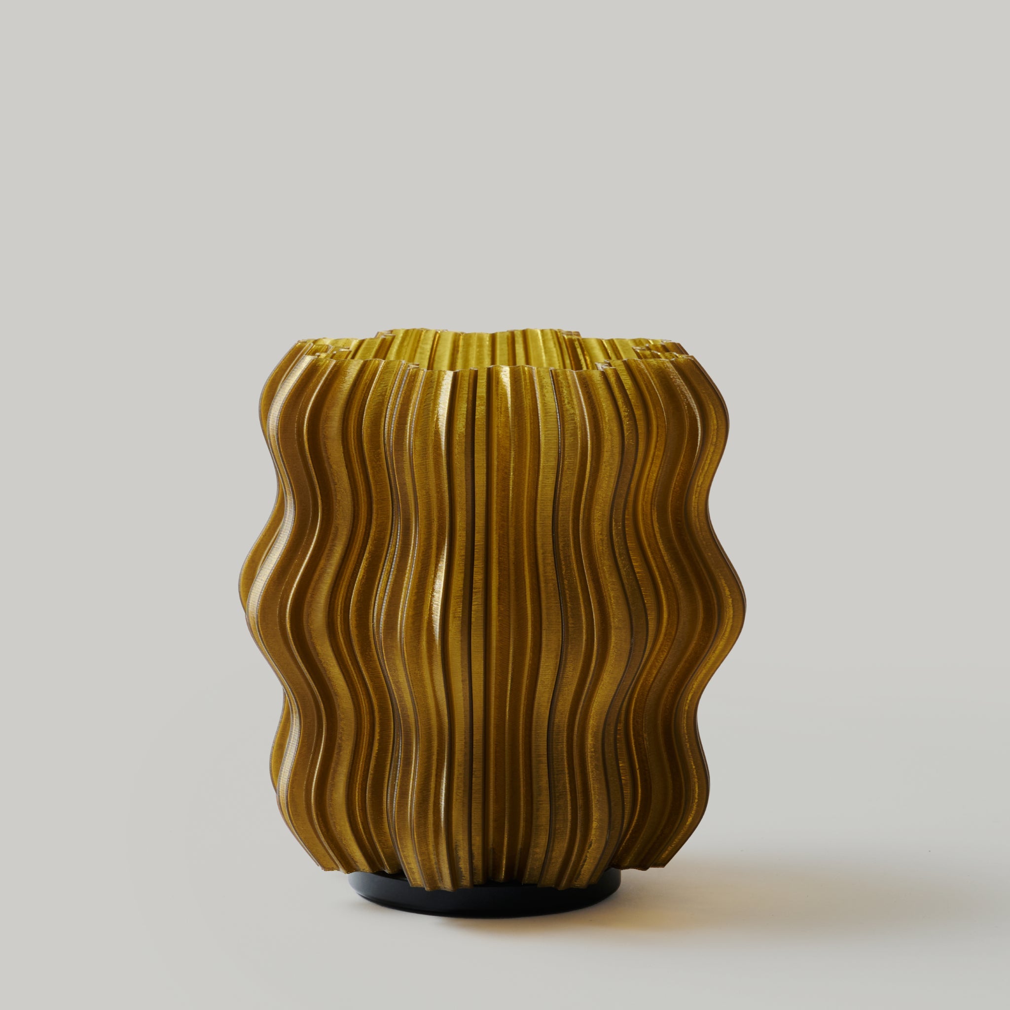 Cordless Mini Wavy Lamp - HearthHub