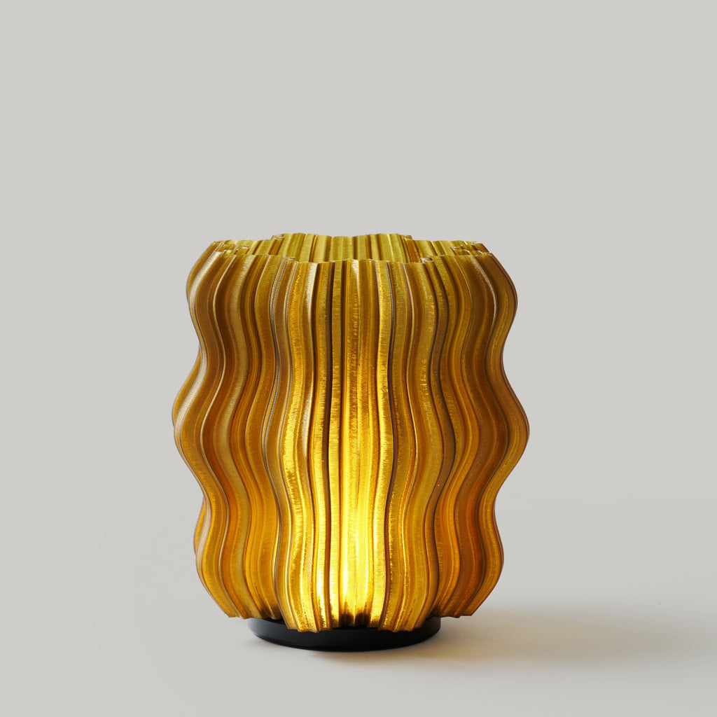 Cordless Mini Wavy Lamp - HearthHub