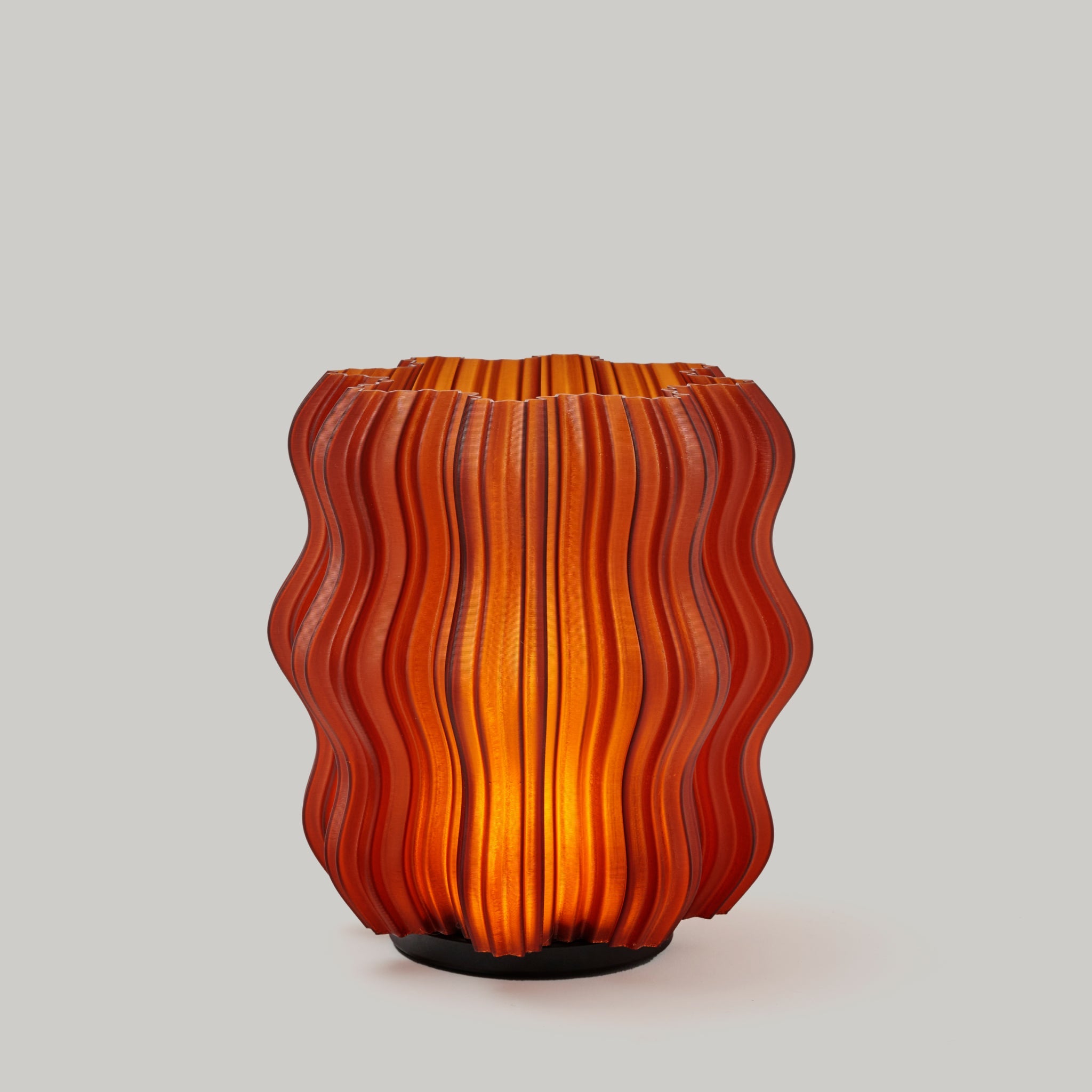 Cordless Mini Wavy Lamp - HearthHub