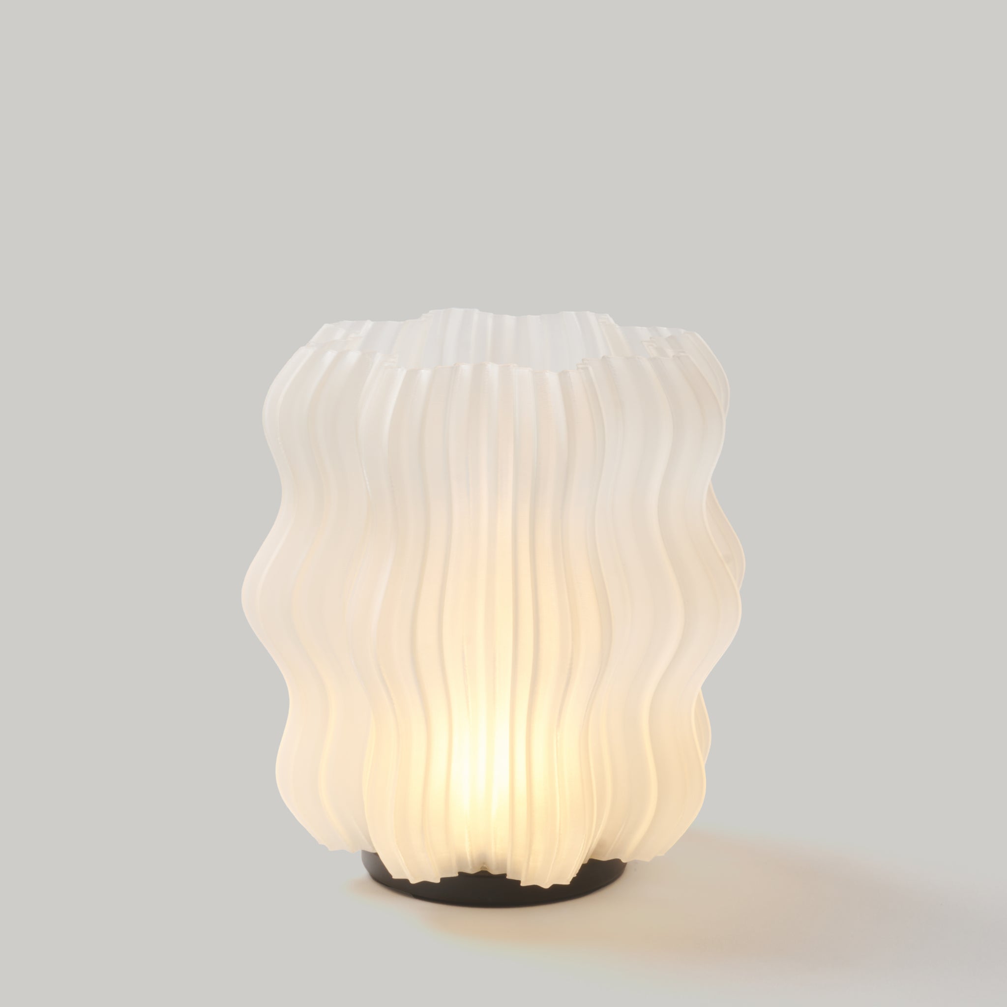 Cordless Mini Wavy Lamp - HearthHub