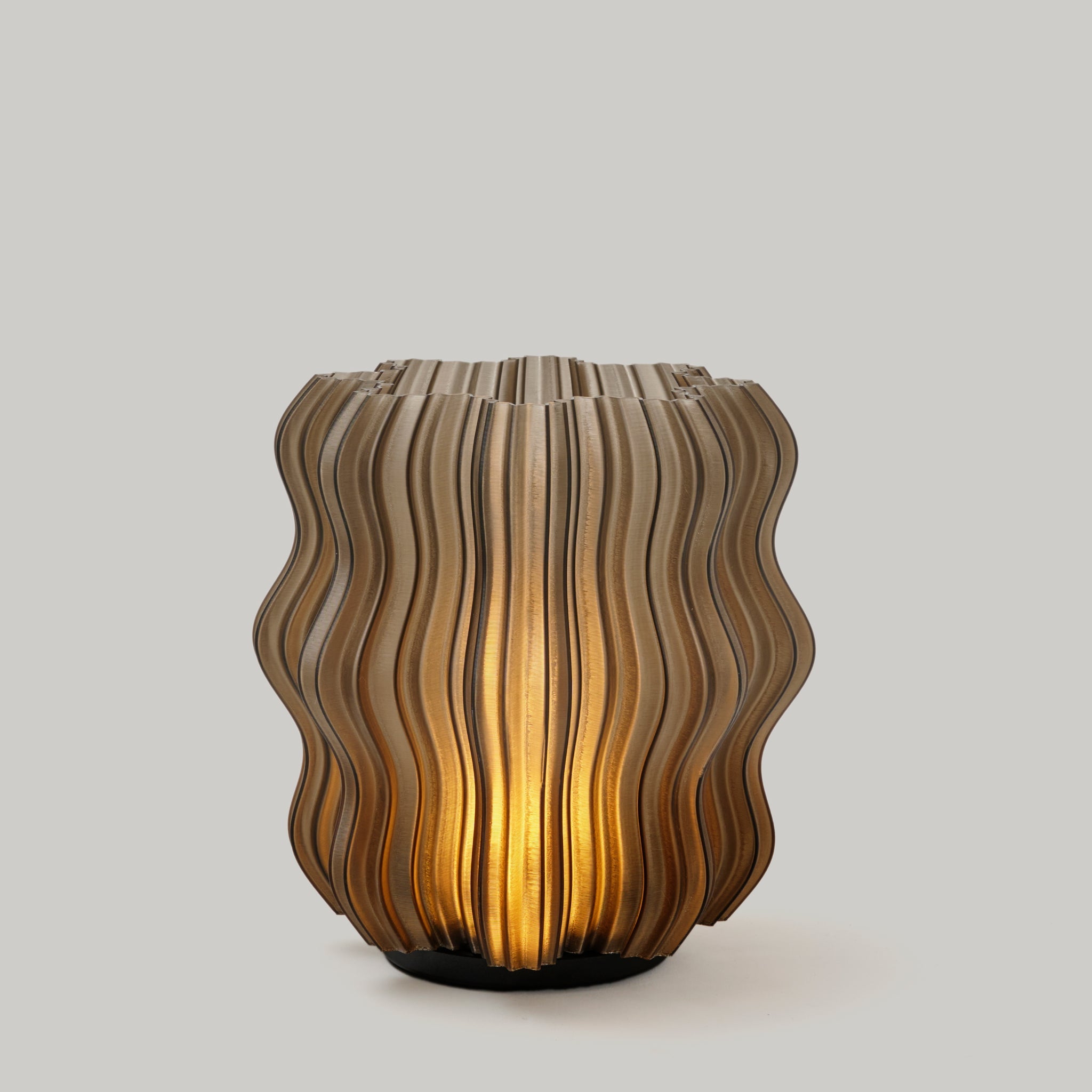 Cordless Mini Wavy Lamp - HearthHub