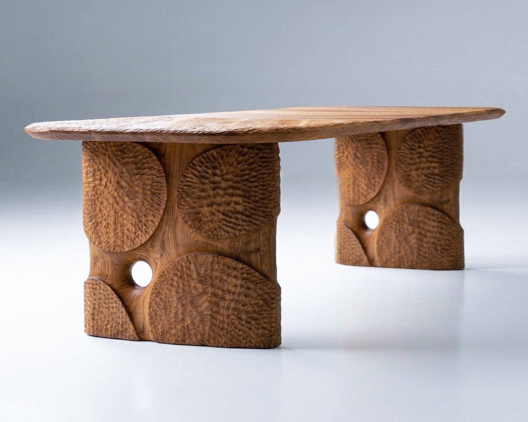 Hand - Carved Dining Table - HearthHub