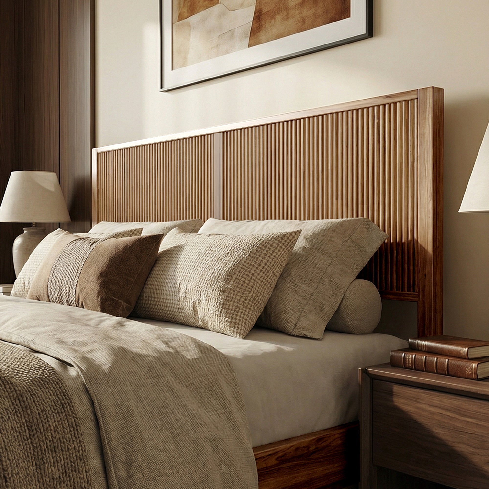 Bosk Solid Wood Bed Frame - HearthHub