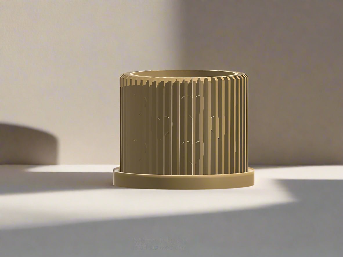 Modern Heart - Shaped Planter with Drainage & Saucer – Unique Valentine’s Day Gift for Plant Lovers, 3d Printed Planter Home Hosting Decor, - HearthHub