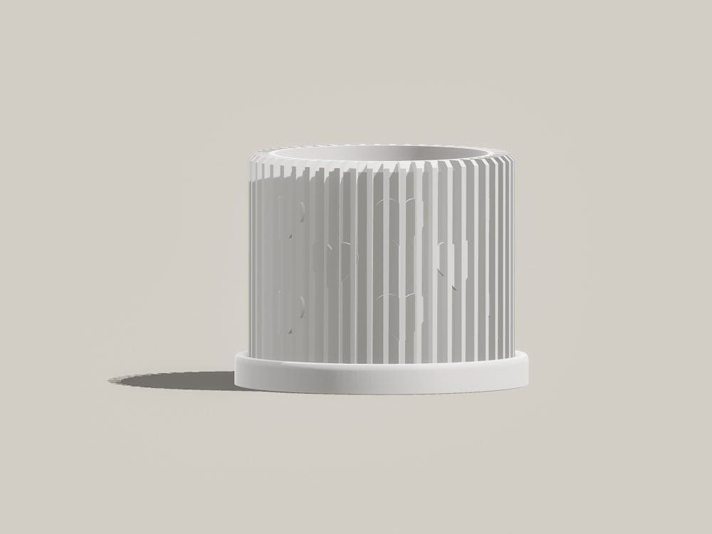 Modern Heart - Shaped Planter with Drainage & Saucer – Unique Valentine’s Day Gift for Plant Lovers, 3d Printed Planter Home Hosting Decor, - HearthHub