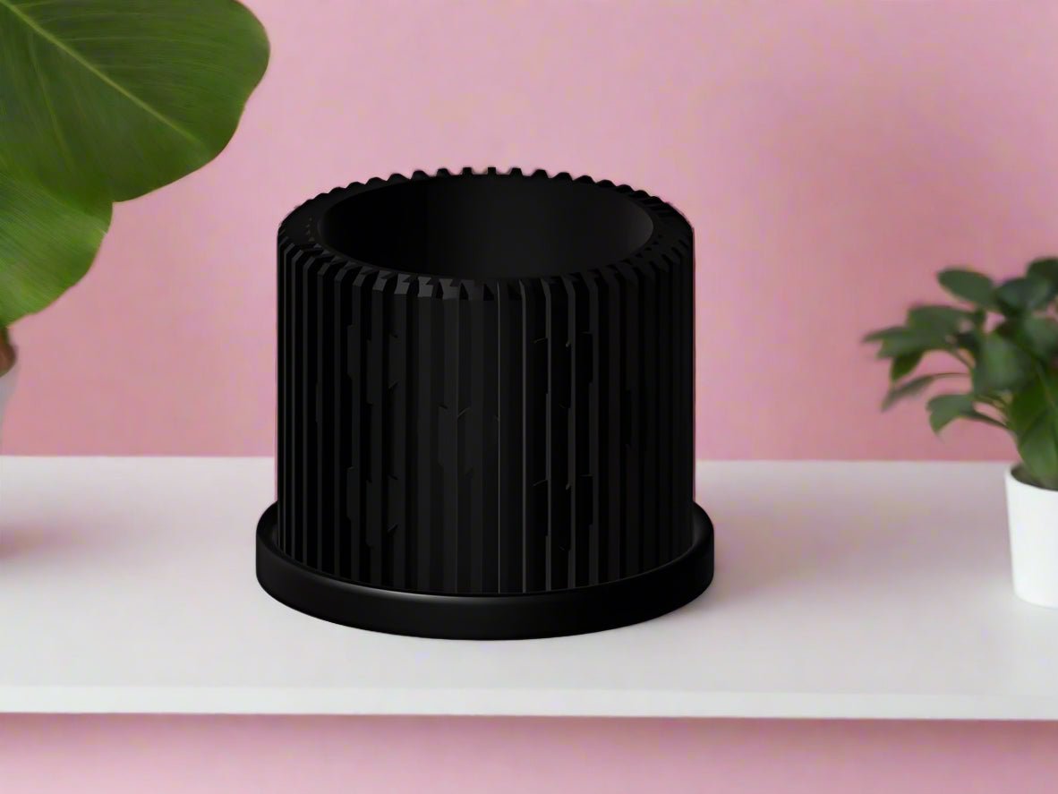 Modern Heart - Shaped Planter with Drainage & Saucer – Unique Valentine’s Day Gift for Plant Lovers, 3d Printed Planter Home Hosting Decor, - HearthHub