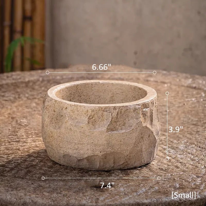 Mesa Cement Pot Planter - HearthHub