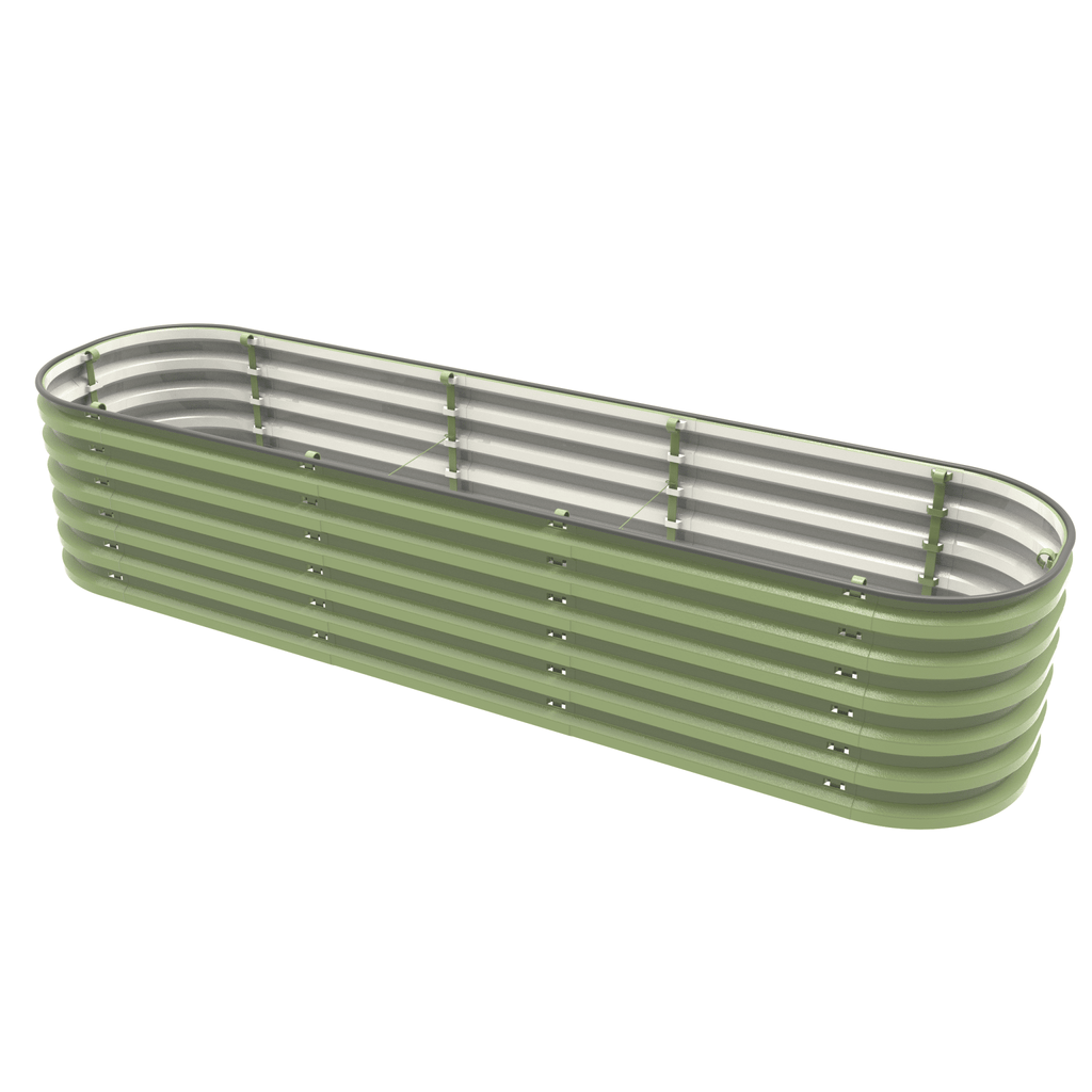 Gro - Rite "No Tools Needed" Premium Metal Raised Garden Bed Kit - HearthHub