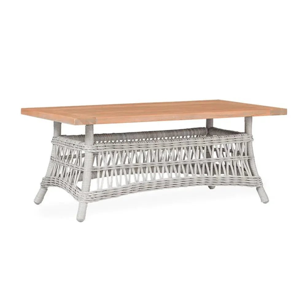 Mackinac Outdoor Furniture Sofa Set Chair & Tables - HearthHub