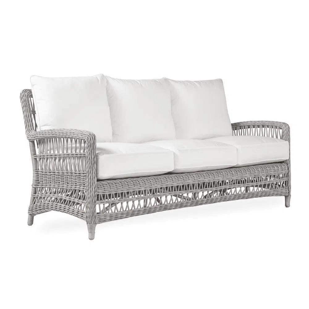 Mackinac Outdoor Furniture Sofa Set Chair & Tables - HearthHub