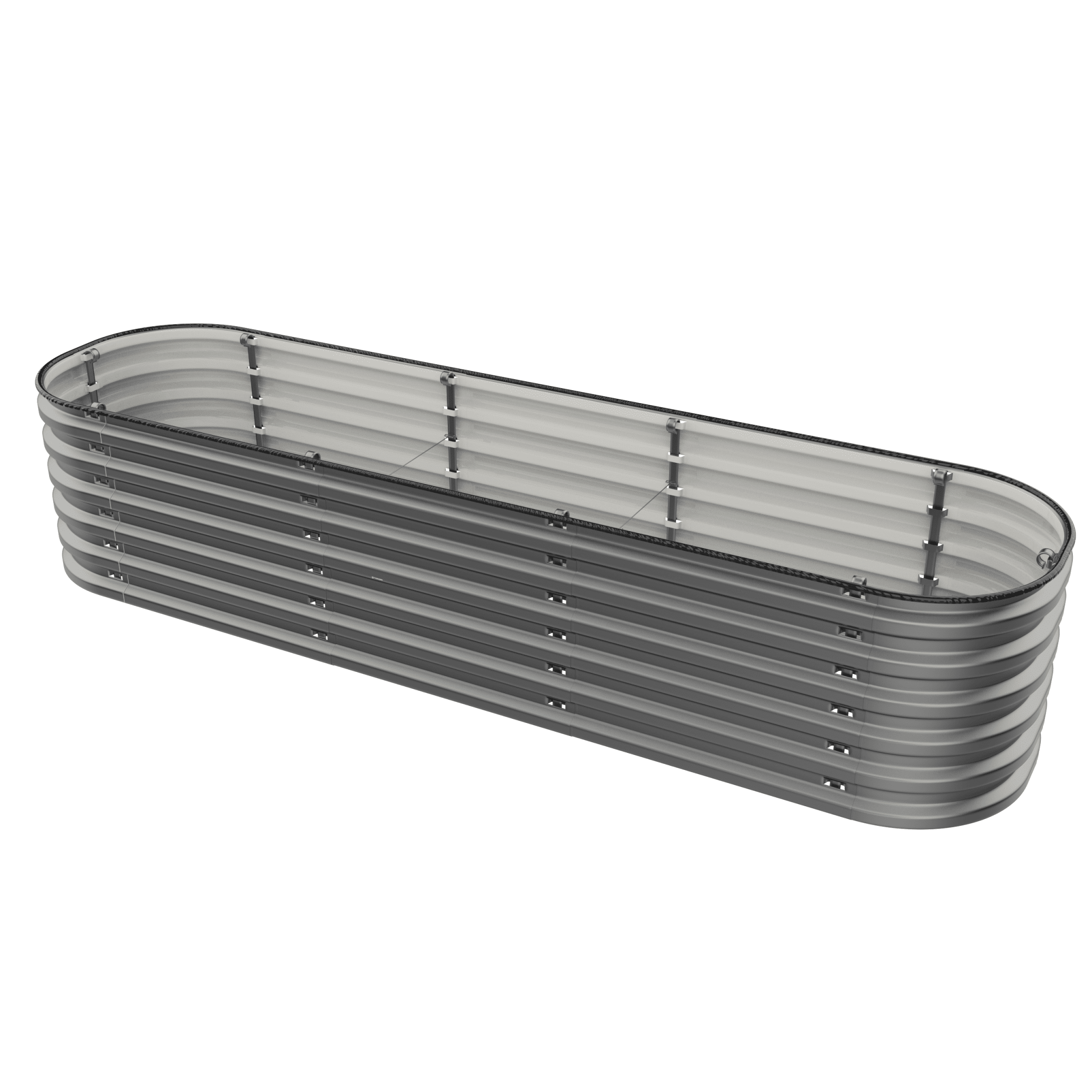 Gro - Rite "No Tools Needed" Premium Metal Raised Garden Bed Kit - HearthHub