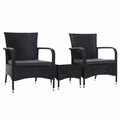 Outdoor Furniture Patio Set Wicker Outdoor Conversation Set Chairs - HearthHub