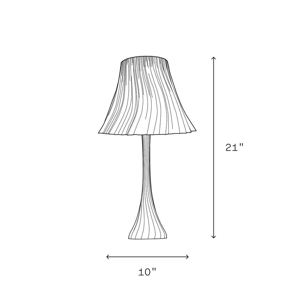 Pleat Lamp - HearthHub