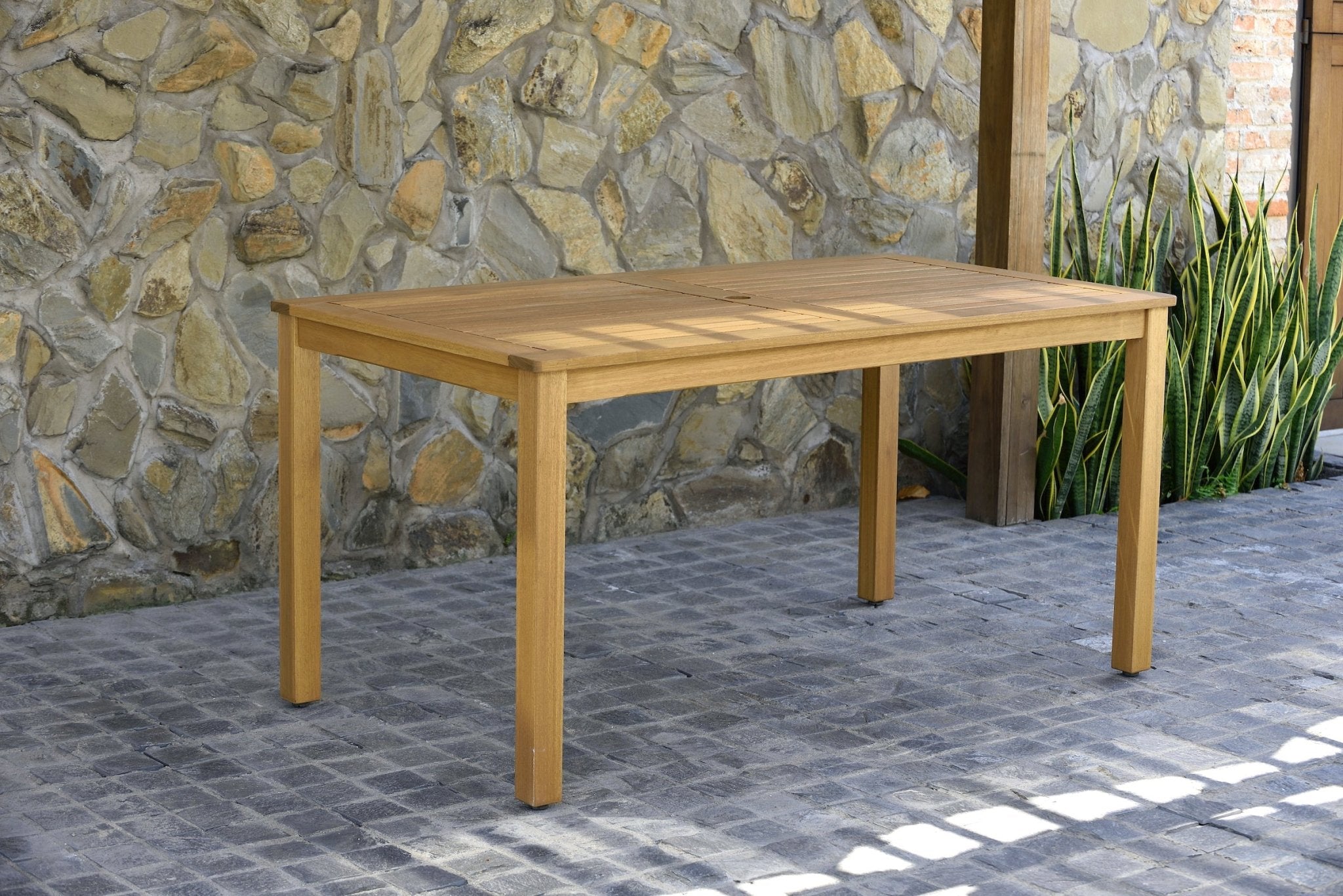 Orlando Wood Table and Manhattan Black Dining Set - HearthHub